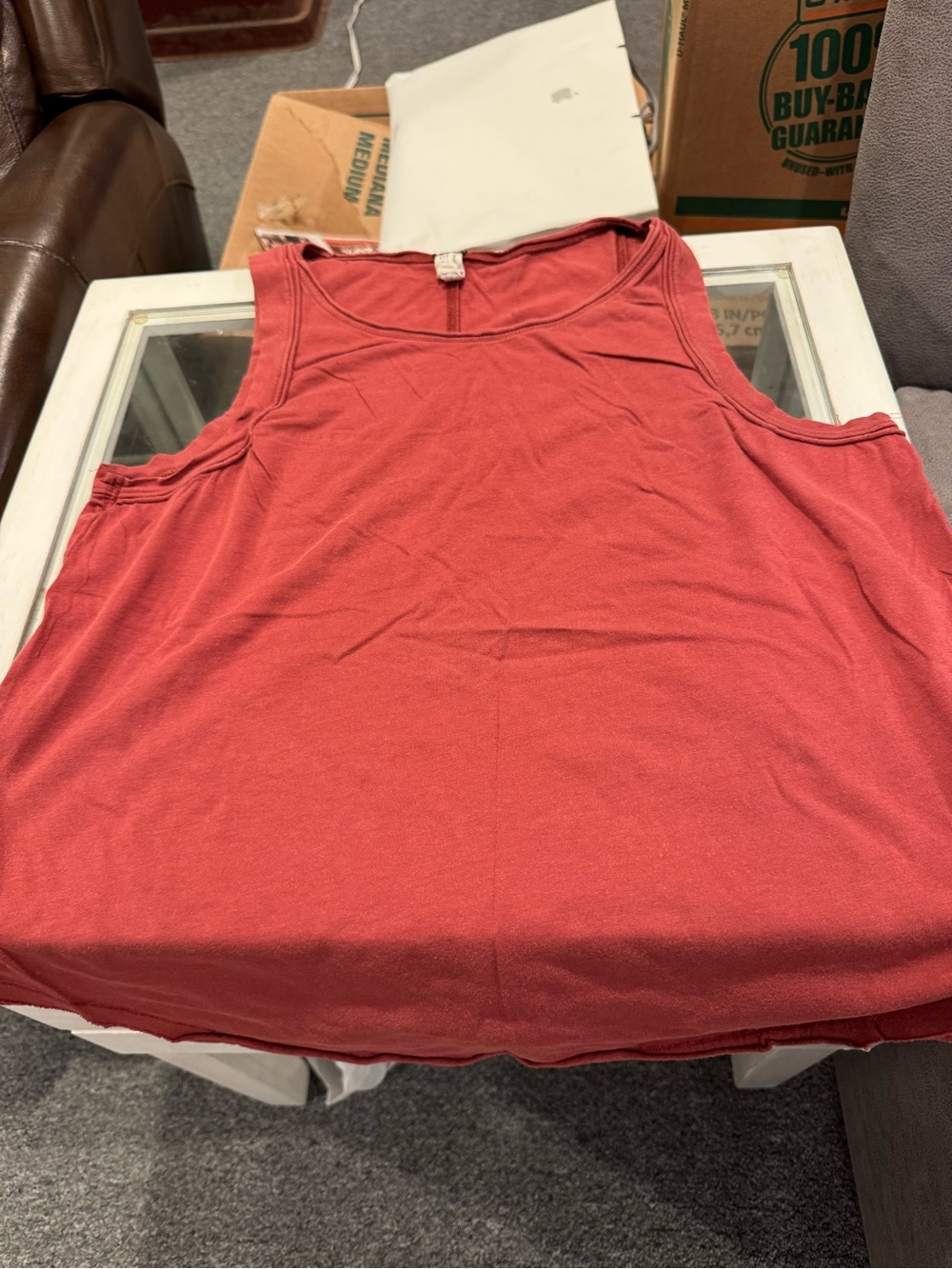 We The Free Coral Tank Top